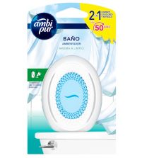 Ambientador Baño Aroma Limpio 2 en 1 | 1 uds