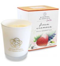 Vela Aromática Fresa Cremosa | 250 gr