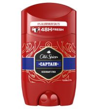 Captain Deodorant Stick 48H 0% Sales de Aluminio | 50 ml