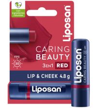 Caring Beauty Lip & Cheek Beauty Red SPF30 | 4,8 gr