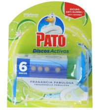 Pato - WC Acción Total limpiador para inodoro Oceano, limpia y perfuma,  750ml (2 x Duo Pack, 4 unidades) : : Salud y cuidado personal