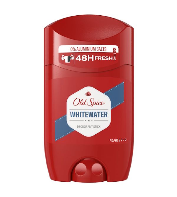 Whitewater Deodorant Stick 48H 0% Sales de Aluminio | 50 ml