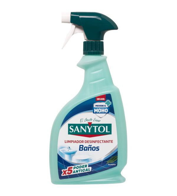 Limpiador Desinfectante de Baños, 500 ml - sanytol