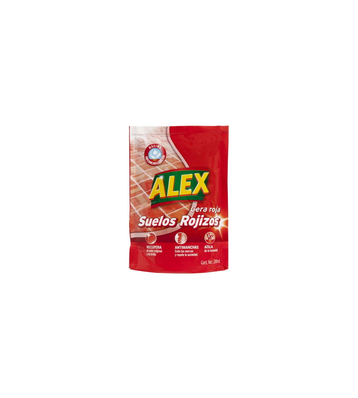 Cera Roja Suelos Rojizos (Bolsa) - alex | Perfumerías Avenida